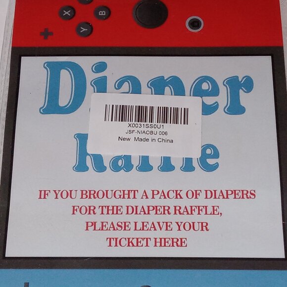 NEW Baby Shower Diaper Raffle Tickets for Game - Picture 4 of 7